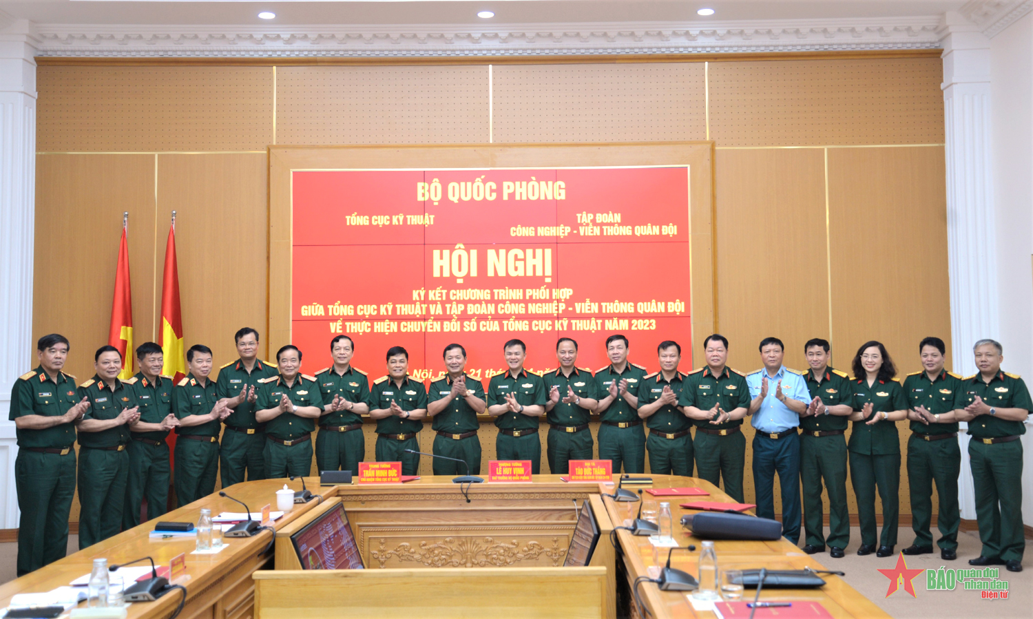 Thượng tướng Lê Huy Vịnh: Nâng cao hiệu quả chương trình phối hợp giữa Tổng cục Kỹ thuật và Viettel